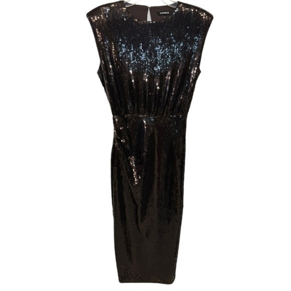 Express sequined dress